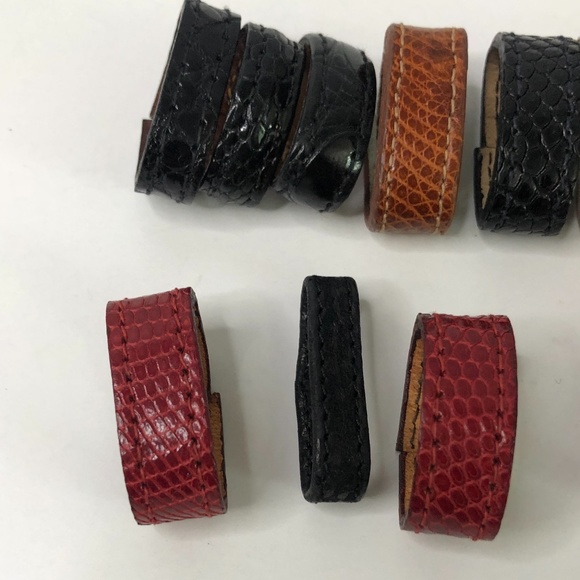 Barry Kieselstein-Cord studs and Lot Belt Loops